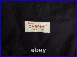 J. CREW Ludlow Suit 36R W30 Blue Italian Cotton Slim CARPINI