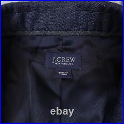 J Crew Ludlow Jacket Blazer Men 36S Blue Italian Wool Tollegno 1900 EUC