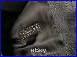 J. Crew Ludlow Navy Slim Three-Piece Suit Wool Tollegno Italy, Sz 36S 28W XS Vest