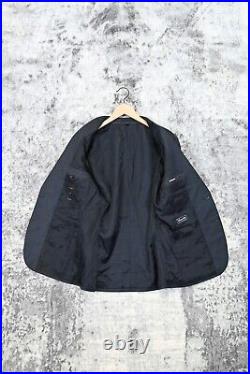 J Crew Ludlow Slim Fit Blue Italian Wool Sport Coat Jacket Size 36S Short