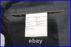 J. Crew Ludlow Solid Blue Italian Wool 2 Pc Suit Jacket Pants Sz 38R