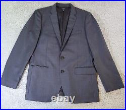 J Crew Ludlow Suit Mens 40 Jacket 33x30 Pants Blue Italian Wool Tollegno 1900