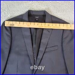 J Crew Ludlow Suit Mens 40 Jacket 33x30 Pants Blue Italian Wool Tollegno 1900