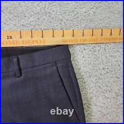 J Crew Ludlow Suit Mens 40 Jacket 33x30 Pants Blue Italian Wool Tollegno 1900