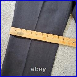 J Crew Ludlow Suit Mens 40 Jacket 33x30 Pants Blue Italian Wool Tollegno 1900