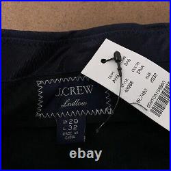 J. Crew Men's Size 29 x 32 Navy Blue Italian Wool Ludlow Slim-Fit Suit Pants NWT