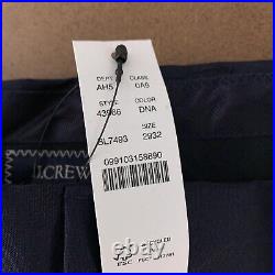 J. Crew Men's Size 29 x 32 Navy Blue Italian Wool Ludlow Slim-Fit Suit Pants NWT