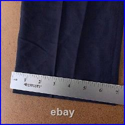 J. Crew Men's Size 29 x 32 Navy Blue Italian Wool Ludlow Slim-Fit Suit Pants NWT