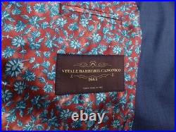 J. Hilburn Suit 53 W48 Excellent Condition Blue Italian Fabric Canonico