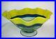 Large-Ruffled-Murano-Style-Art-Glass-Center-Piece-Fruit-Bowl-17-Wide-8-High-01-ml