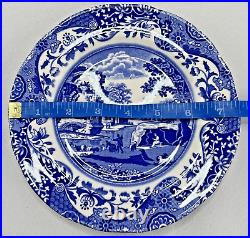 Lot of 8 7.5 SPODE Blue Italian China Salad Dessert Plates England NEW