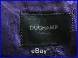 Luxury Mens Duchamp London 2 Piece Navy Suit 44r W38 X L30