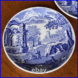 Made In The Uk Spode Blue Italian Petit Plates 2 Pieces