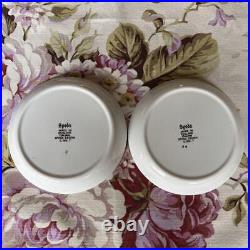 Made In The Uk Spode Blue Italian Petit Plates 2 Pieces