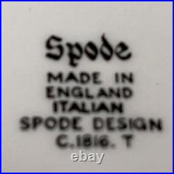 Made In The Uk Spode Blue Italian Petit Plates 2 Pieces