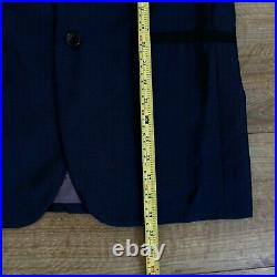 Marc Darcy Charlie 3 Piece Suit Navy Blue Size 38R Trousers Jacket Waistcoat