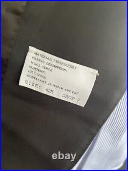 Men's Ralph Lauren Purple Label Navy Blue Italian Blazer, Size 42r
