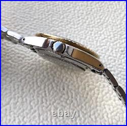 Military Skin Diver Watch Blue Italian Watch Bezel Vintage Piercarle D'alessio