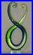 Murano-Art-Glass-Abstract-Sculpture-Figure-8-Green-Blue-Artist-s-Piece-12-01-dtx