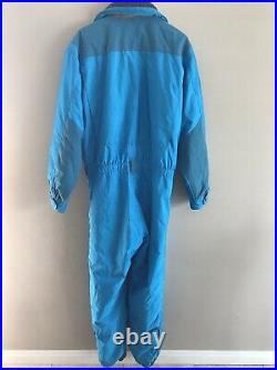 NWT Colmar Sportswear Italian Ski Team Snow Suit One Piece Blue Sz 42 Large