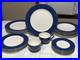 Pagnossin-Treviso-Blue-Ribbed-Ironstone-Plates-Rim-Soup-Bowls-Cup-Saucer-18-PC-01-mre