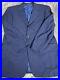 Pal-Zileri-Suit-Mens-52L-Blue-Italian-Designer-3-Button-Coat-Wool-Gruppo-For-All-01-cxqy
