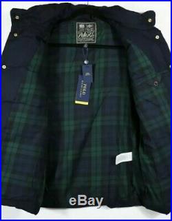 Polo Ralph Lauren Men's Wool Down Vest Jacket Bullion Patch Crest Size 2XL