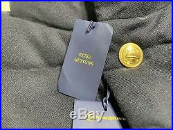 Polo Ralph Lauren Men's Wool Down Vest Jacket Bullion Patch Crest Size Large