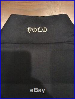 Polo Ralph Lauren Men's Wool Down Vest Jacket Bullion Patch Crest Size XL