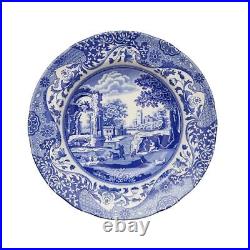 Portmeirion Spode Blue Italian Soup Bowls Set of 4 9Inch