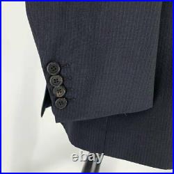 Recent PRADA Milano Navy Blue 2 Piece Suit size 52L 42 Long Jacket Pants Italy