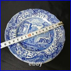 SPODE #5stored Blue Italian plates 6 pieces 15.7cm Made in England