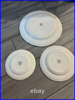 SPODE BLUE ITALIAN PORCELAIN SETTING PLATE CUP SAUCER PLATE BRAND NEW 5 Pieces