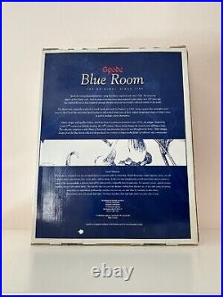 SPODE Blue Room 20 Piece Set Service For 4 18/10 Stainless Steel Flatware Damage