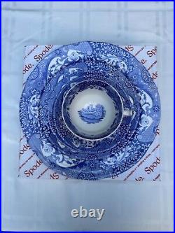 SPODE Blue White Italian 5 Piece Single Place Setting Porcelain New In Box