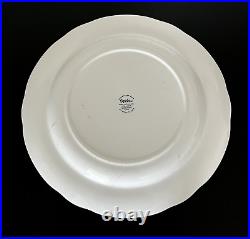 Set of 3 Vintage Spode England Italian 10.5 Dinner Plates Blue White Excellent