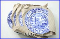 Spode 1646858 Blue Italian Earthenware Countryside Plate Cup 12 Piece Set