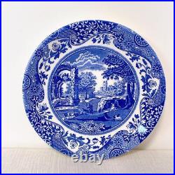 Spode 7 Piece Set Blue Italian Plate