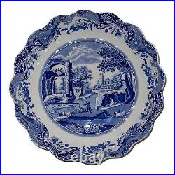 Spode BLUE ITALIAN Serving Bowl 10 inch Scalloped Edges C 1816 England 2 Avail