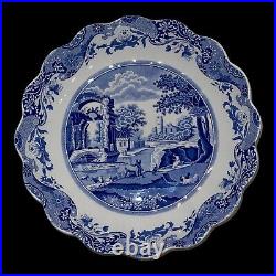 Spode BLUE ITALIAN Serving Bowl 10 inch Scalloped Edges C 1816 England 2 Avail