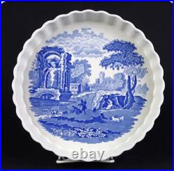 Spode BLUE ITALIAN Serving Dish 10 Scalloped Edges C 1816 England