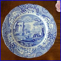 Spode Blue Italian 19Cm Plates 3 Pieces