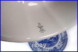 Spode Blue Italian 2-Piece Serving Platter with Dome