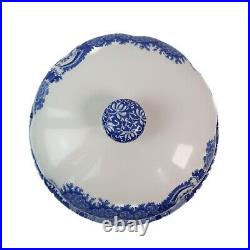 Spode Blue Italian 2-Piece Serving Platter with Dome