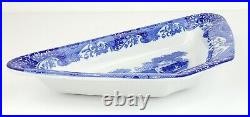 Spode Blue Italian 3 Pc Party Set 10-In Serving Plate, 2x10-In Triangular Dishes