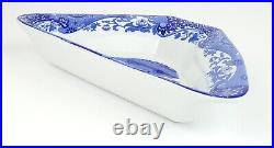 Spode Blue Italian 3 Pc Party Set 10-In Serving Plate, 2x10-In Triangular Dishes