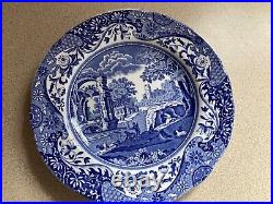 Spode Blue Italian 4 Seven Piece Place Settings. Total Of 28 Pieces