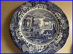 Spode Blue Italian 4 Seven Piece Place Settings. Total Of 28 Pieces