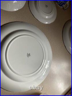 Spode Blue Italian 4 Seven Piece Place Settings. Total Of 28 Pieces