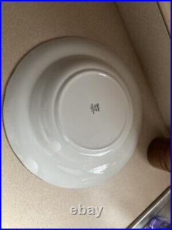 Spode Blue Italian 4 Seven Piece Place Settings. Total Of 28 Pieces